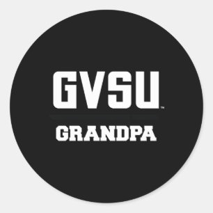 Sticker Rond Grand Valley Gvsu Lakers Grandpa