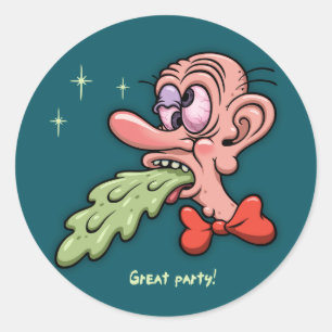 Sticker Rond Grande partie !