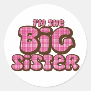 Sticker Rond Grande soeur