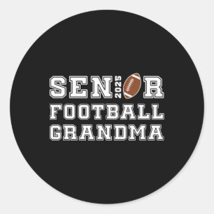 Sticker Rond Grandma Cl De 2025 Graduation Gradua