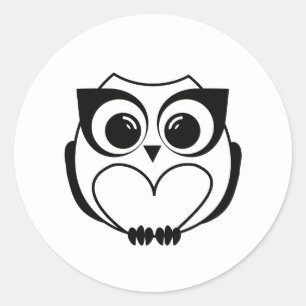 Sticker Rond Grands yeux