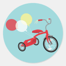 Graphique de Tricycle Rouge