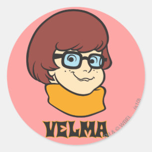Sticker Rond Graphique Velma Name