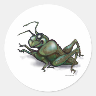 Sticker Rond Grasshopper