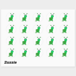 Sticker Rond Grasshopper Design