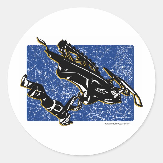 STICKER ROND GRAVITÉ (Devant)