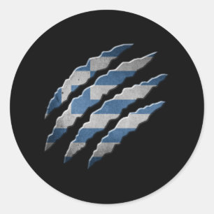 Sticker Rond Greece