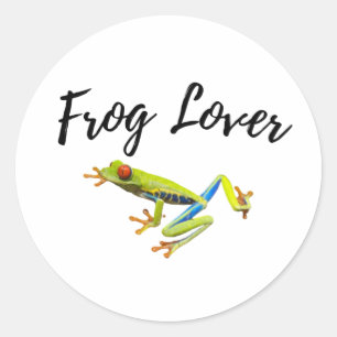 Sticker Rond Grenouille mûre
