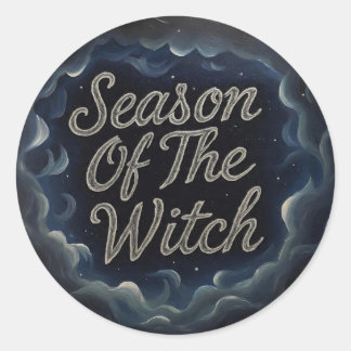 Sticker Rond GreySeasonOfTheWitch