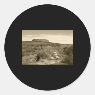 Sticker Rond Grianan De L'Autocollant Aileach Donegal Tint