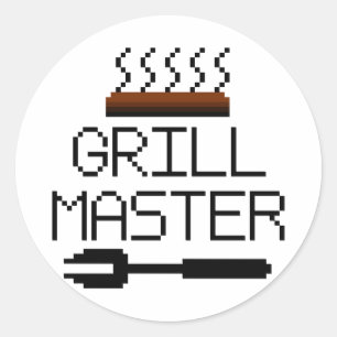 STICKER ROND GRILL MASTER