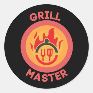 STICKER ROND GRILL MASTER