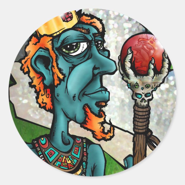 Sticker Rond Grind King Scepter_JGAD (Devant)