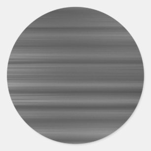 Sticker Rond Gris brossé
