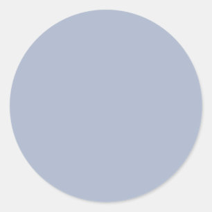 Sticker Rond gris gris cyan-bleu/cobalt gris (couleur solide)