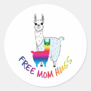 Sticker Rond Gros bras de maman libre
