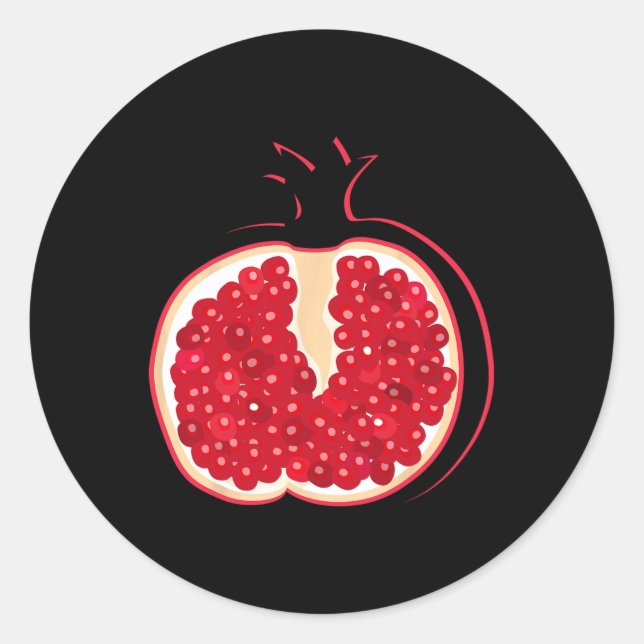 Sticker Rond Grosse grenade tranchée costume mignonne Halloween (Devant)