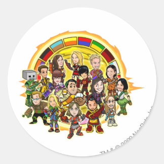 Sticker Rond Groupe d'état-major de la Coupe Altador