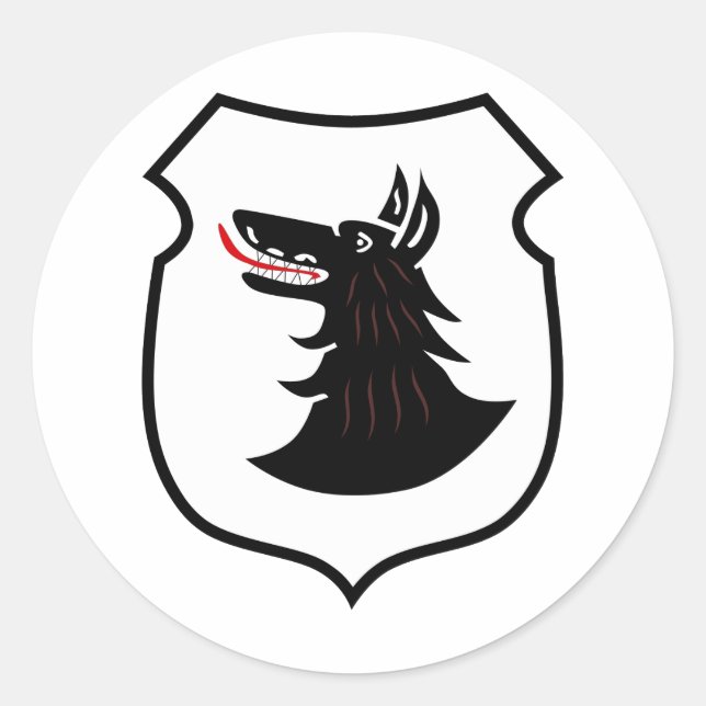 Sticker Rond Groupe III, JG 77 (Devant)
