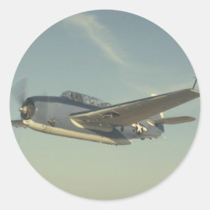 Sticker Rond Grumman TBM Avenger Chino Air Museum