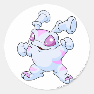 Sticker Rond Grundo a barré