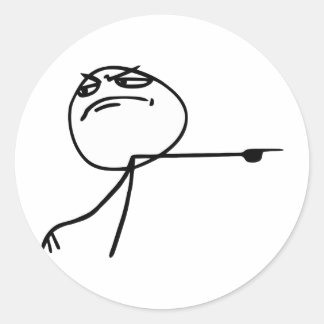 STICKER ROND GTFO