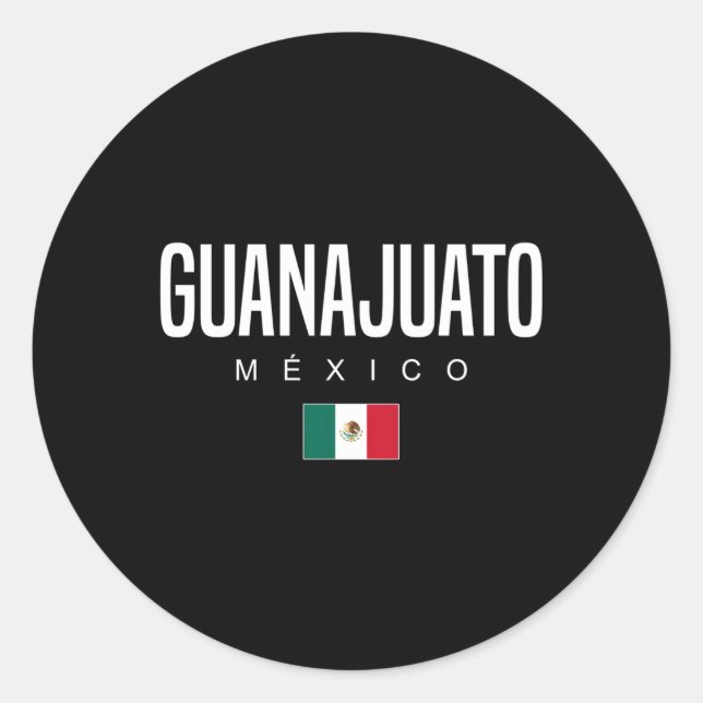 Sticker Rond Guanajuato Mexique (Devant)