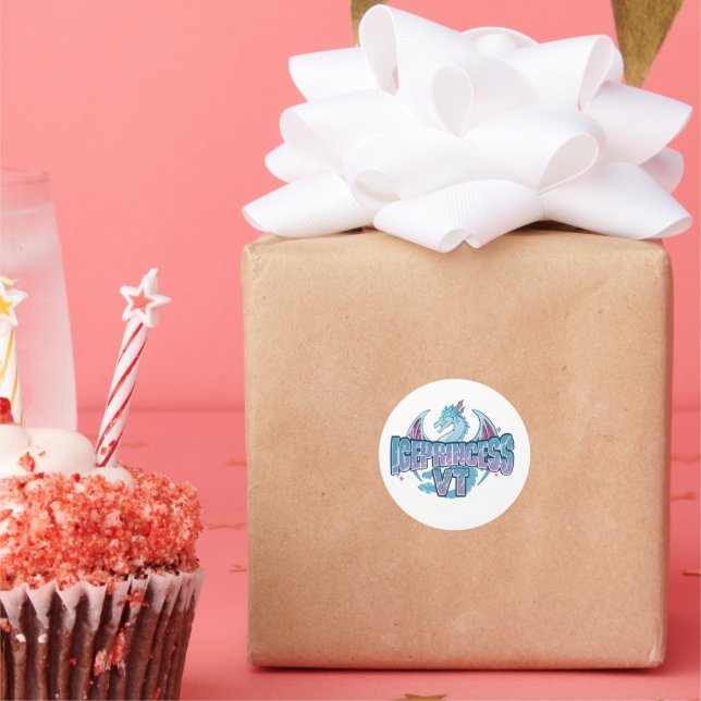 Sticker Rond Guardian of the Northern Peaks (Fête)