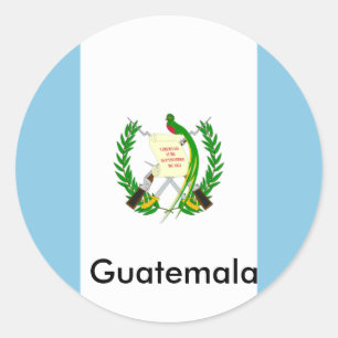 Sticker Rond Guatemala !