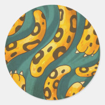 Guépard Mystique - Illustration de motif animal