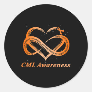 Sticker Rond Guerrier I'm Fine Chronique Myeloid Leukemia Lauré