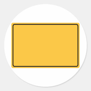 Sticker Rond Guide municipal pour texte propre