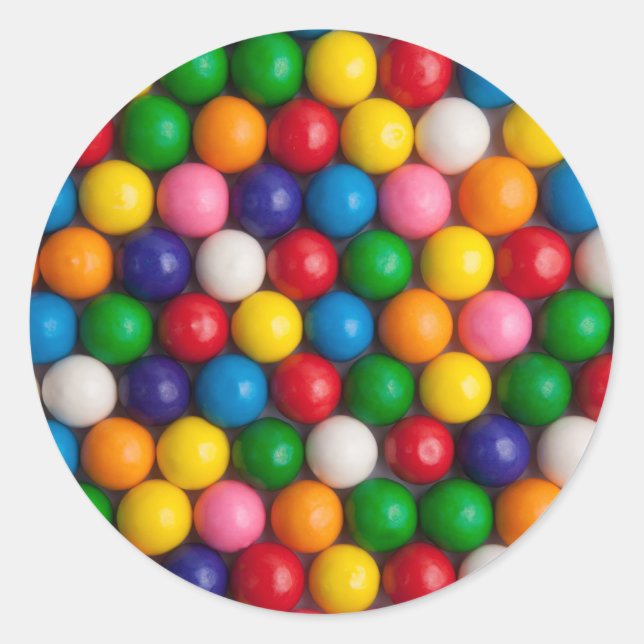 Sticker Rond Gumballs (Devant)