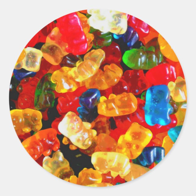 Sticker Rond Gummy Bears Glore .jpg (Devant)