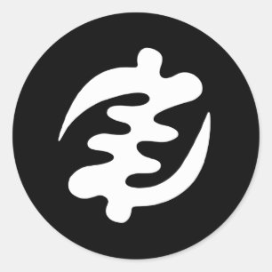 Sticker Rond Gye Nyame