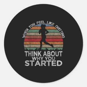Sticker Rond Gymnase Motivation Exercice Fitness