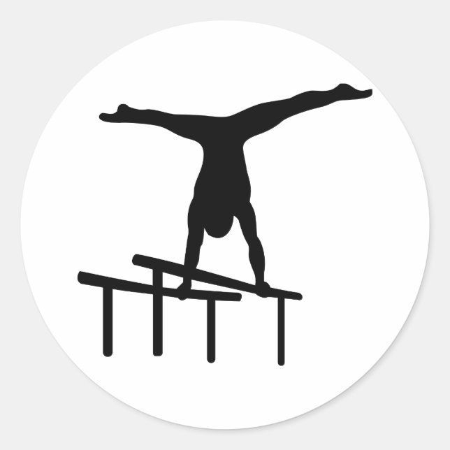 Sticker Rond Gymnastique (Devant)