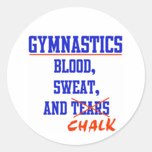 Sticker Rond Gymnastique BS&C