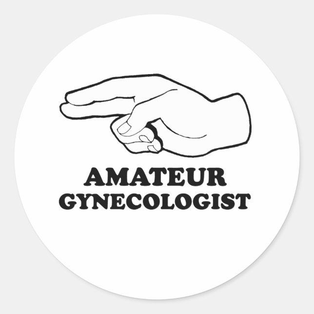 Sticker Rond Gyno Amateur (Devant)