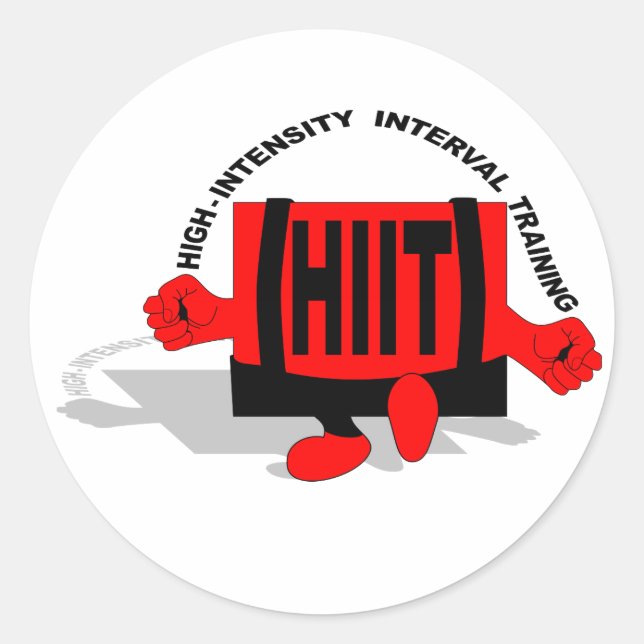 Sticker Rond H.I.I.T. Ignorer (Devant)