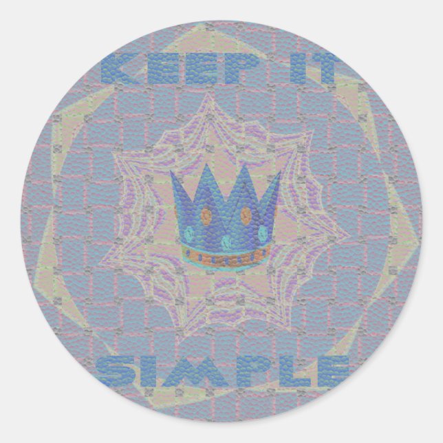 Sticker Rond Hakuna matata (Devant)