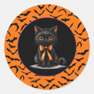 Sticker Rond Halloween