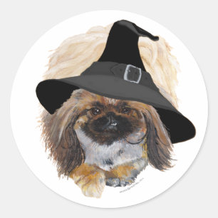 Sticker Rond Halloween
