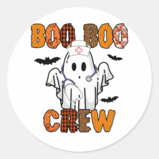 Sticker Rond Halloween