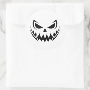 Sticker Rond Halloween