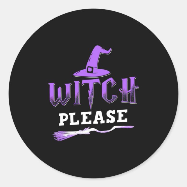 Sticker Rond Halloween (Devant)