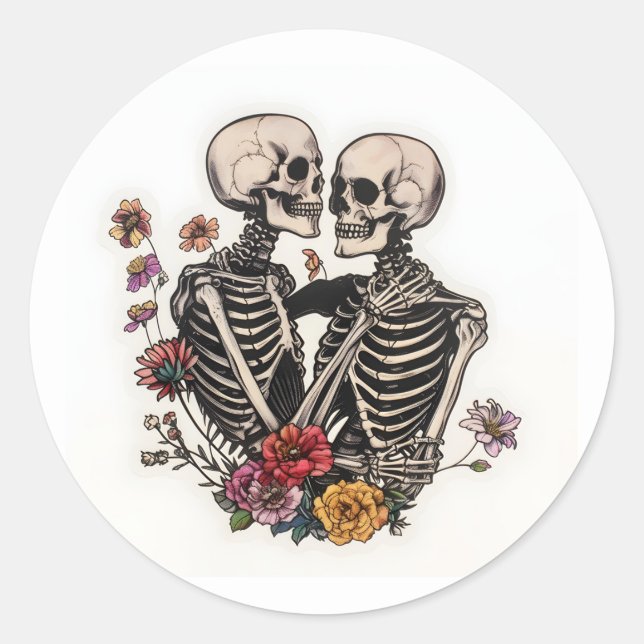 Sticker Rond Halloween (Devant)