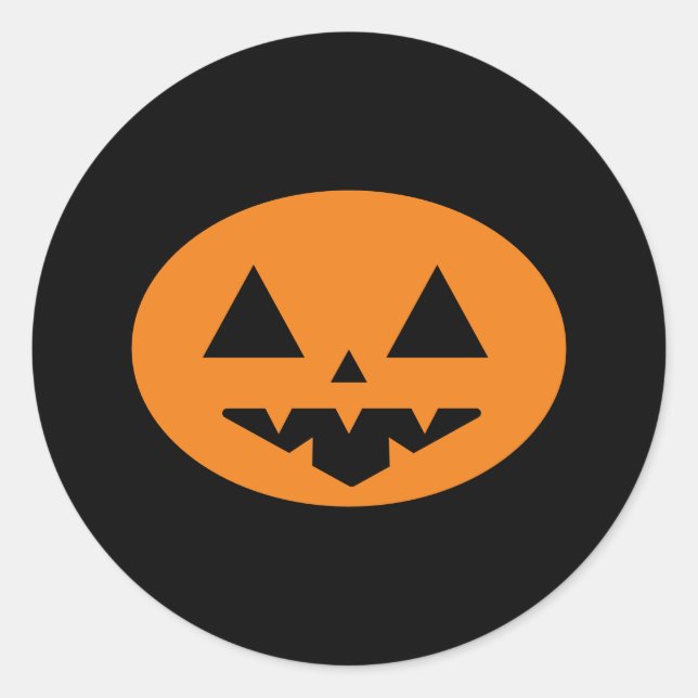 Sticker Rond Halloween (Devant)