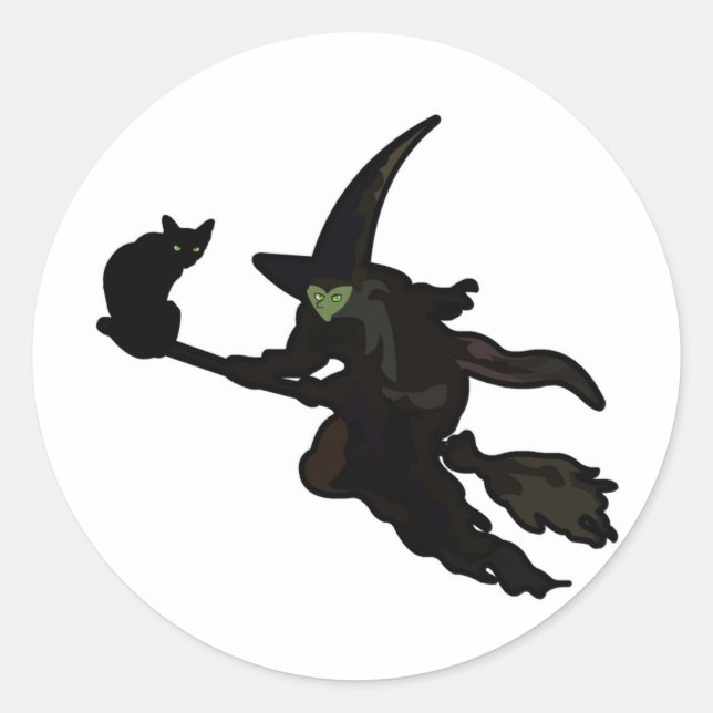 Sticker Rond Halloween (Devant)