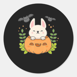 Sticker Rond Halloween